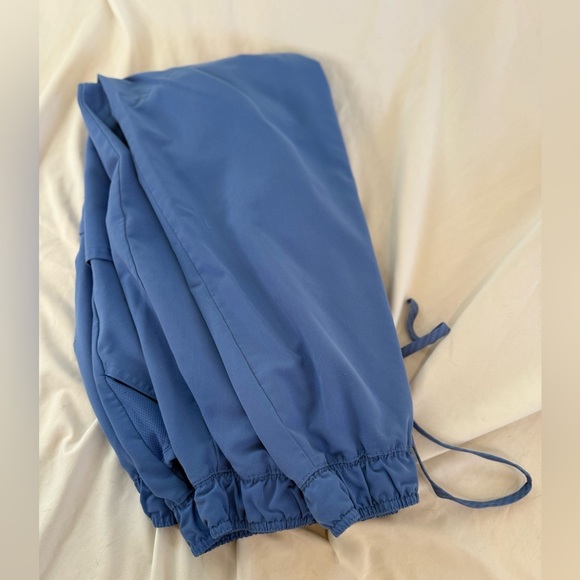 JAANUU WOMEN'S MESH-ENHANCED SCRUB JOGGER - CEIL BLUE Sz 1X - Picture 3 of 7